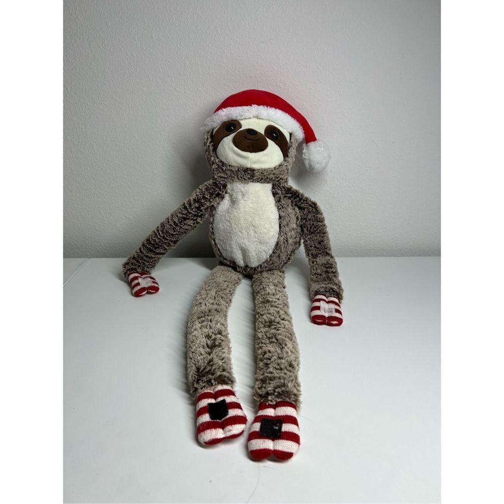 KELLYTOY Xmas Sloth Plush Stuffed Animal 28”